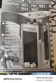 JBL 1501 External Filter
