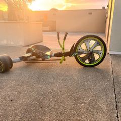 Green machine 3 wheeled trike