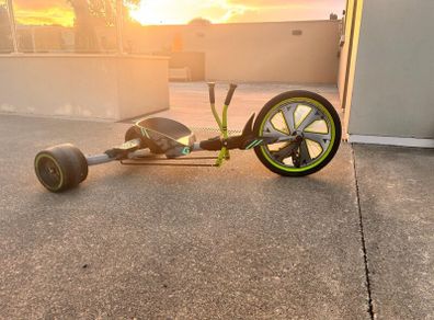 Green machine 3 wheeled trike