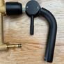 Wall hung black tap unused .Brand new . Image 3