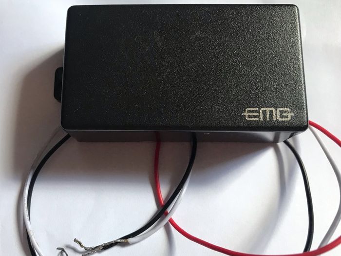 Emg 81 guitar active humbucker pickup with wiring