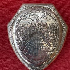 Vintage Silver Powder Compact