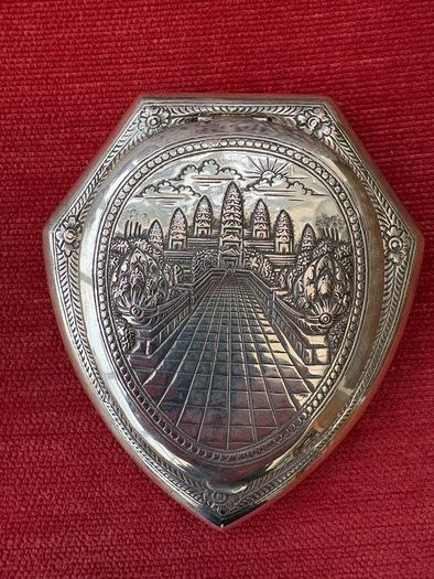 Vintage Silver Powder Compact