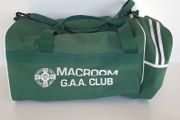 Macroom GAA sports bag green shoulder strap