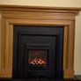 Gas Fire and solid wood surround Image 3