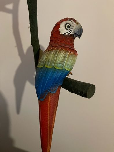 Handmade bird parrot