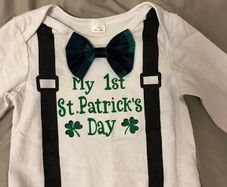 Baby 3-6mo St Patrick's Day outfit