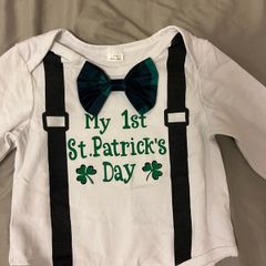 Baby 3-6mo St Patrick's Day outfit