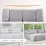 Softy Modular Compression Sofa Set Chaise Combi Image 6