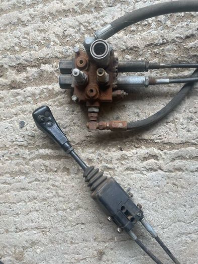 Joystick, Valve block & cables