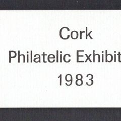 1983 Ireland Cork Philatelic Exhibition Booklet . Contains 6 X 1p, 2p & 6p Architecture Definitive Stamps No 545