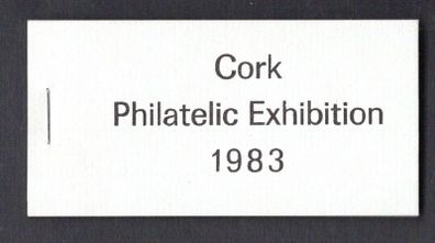 1983 Ireland Cork Philatelic Exhibition Booklet . Contains 6 X 1p, 2p & 6p Architecture Definitive Stamps No 545