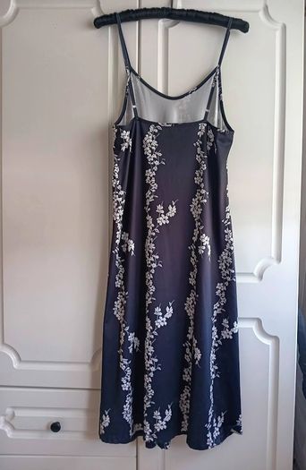 Black and White Camisole Style Sun Dress