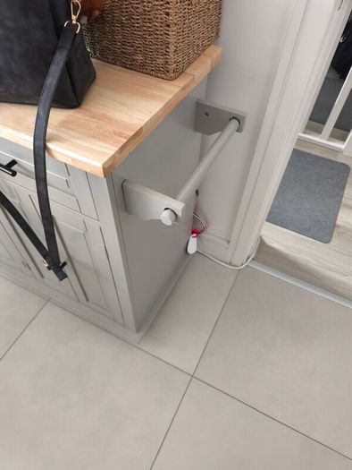 Kitchen Trolley Island With Wheels Grey