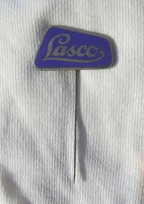 LASCO GmbH (HQ, Coburg) - German engineering company promotional stickpin badge (1960's / 1970's)