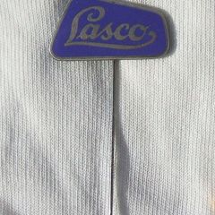 LASCO GmbH (HQ, Coburg) - German engineering company promotional stickpin badge (1960's / 1970's)