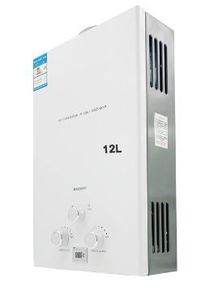 12L LPG Hot Water Heater Propane Gas Tankless Instant Boiler With Shower Kit 4.8GPM