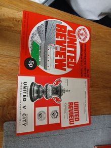 football programme Manchester Utd