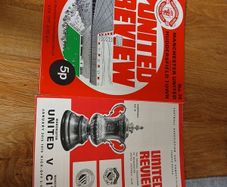 football programme Manchester Utd