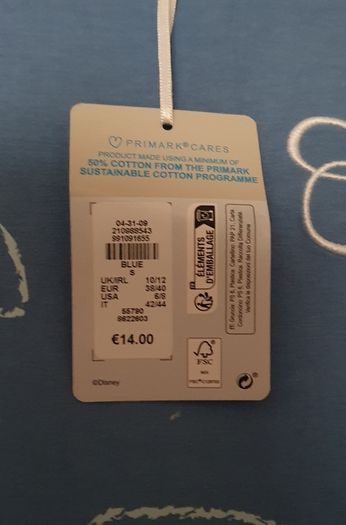 BNWT - Size 10/12 - Disney Stitch Tagged 14Euro - #