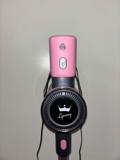 Pink Cordless hoover
