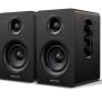 Active Bluetooth 5.0 Bookshelf Speakers 60W Carbon Fiber Speaker Unit Built-in 24bit DAC  Dynamic 3D Surround Sound  2.0 Computer PC Monitor Gaming Speakers MULTIPLE COLOURS AVAILABLE (FREE POSTAGE) Image 2