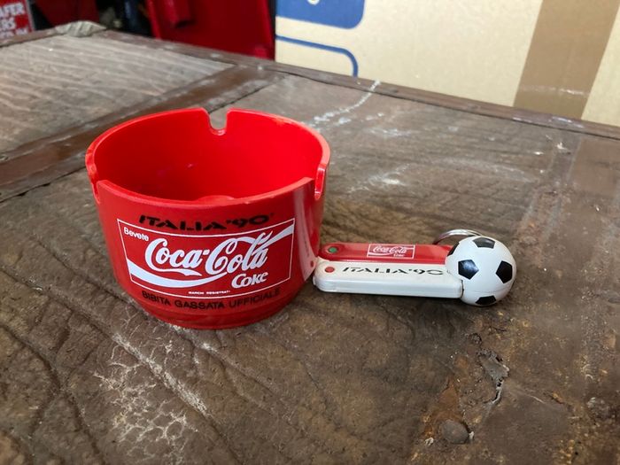 Coca Cola Italia 1990 Set plastic
