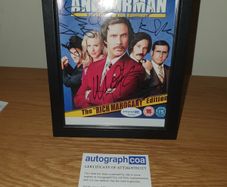 Anchorman Cast Signed Will Ferrell Signed
