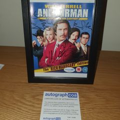 Anchorman Cast Signed Will Ferrell Signed