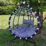 Hanging Swings Eggs  Metal Frame  Free Delivery Image 5