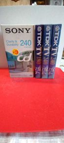 Unopened Blank VHS Video Tapes