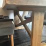 Solid wood  dining table 4 chairs Image 2