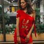 Dress white orange, ,  High Quality Clothes from Hola Boutique Image 4
