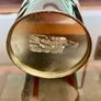 Vintage Metal Ware St Michaels Shortbread Tin Cannister Pink Stargazer Lilies Lid Nice Image 9