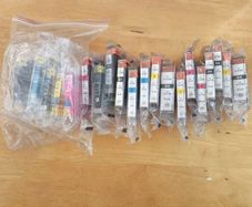 Lot of Compatible Canon PGI-5 and CLI-8 Ink Cartridges