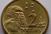 Australia "Aborigine Elder" 2 Dollars 2003 Southern Cross Constellation