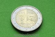 Luxembourg 2019 year Uncirculated 2 Euro coin.
