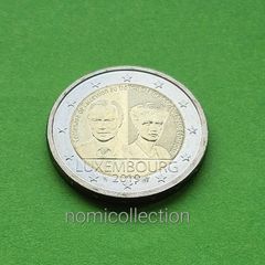 Luxembourg 2019 year Uncirculated 2 Euro coin.