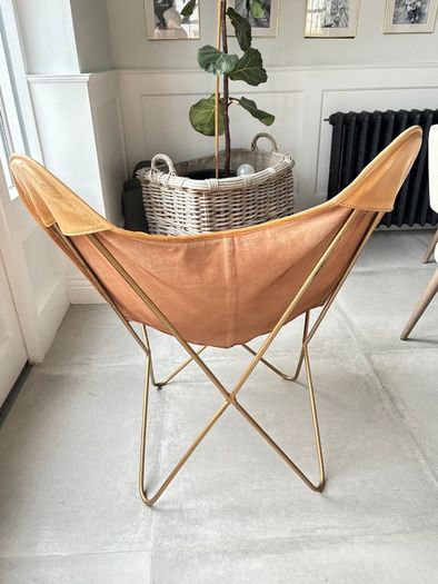 Leather Butterfly Chair