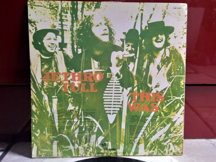 Lp.Jethro Tull ''This Was''. Chrysalis Rec. Excellent cond.Mid 70's