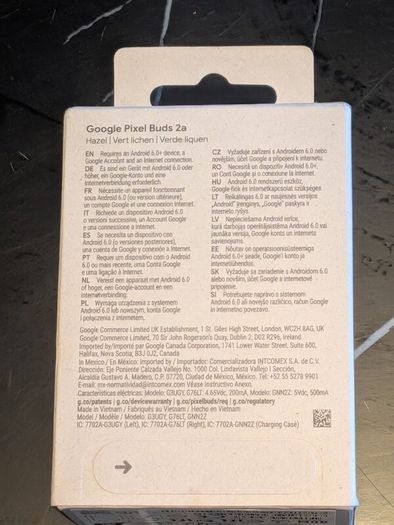 Google Pixel buds 2A