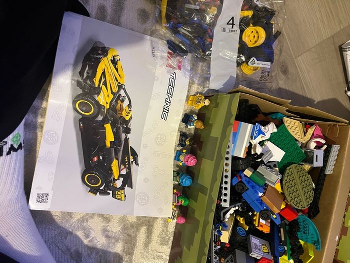 box of lego and