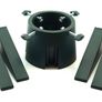 Christmas Tree Stand With Reservoir - Modern Design Real Xmas Tree Stand - Christmas Tree Base With Removable Legs - Xmas Tree Holder For Home & Office - Maximum 6ft Christmas Trees (FREE POSTAGE) Image 4