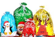 30pcs Christmas Drawstring Gift Bags, Lager Size Xmas Gift Wrapping Goodies Bags (FREE POSTAGE)
