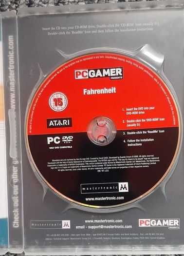 Fahrenheit (Indigo Prophecy) PC