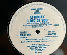 1996 reach Eternity/ i beg of you - trapped 12" vinyl