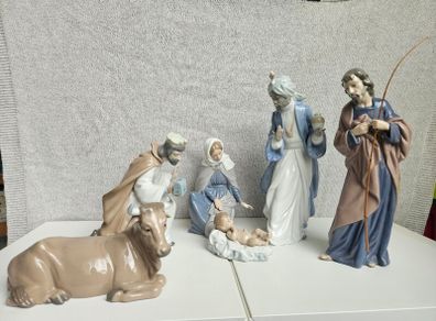 Vintage Nao by Lladro Nativity Set