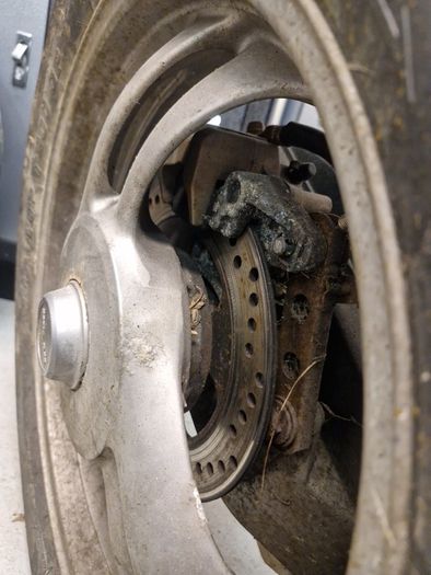 Honda Bros NT400 Swing Arm