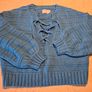 Blue Crop Jumper Image 3