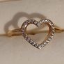 Pandora Captured Heart Gold (585) Ring Image 3